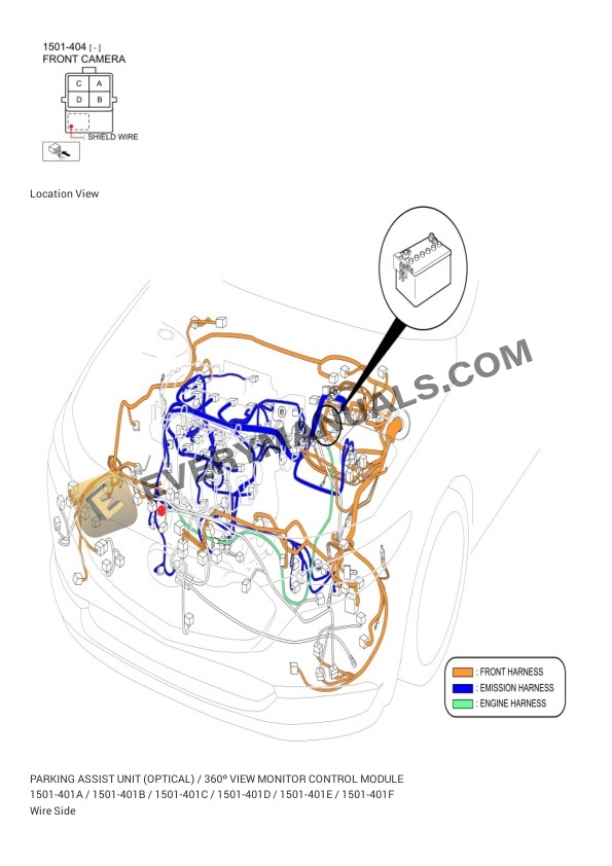 Mazda Truck CX-30 FWD (CANADA) 2020 Electrical Diagrams L4-2.0L (SKYACTIV-G) 6 Mazda Truck CX-30 FWD (CANADA) 2020 Electrical Diagrams L4-2.0L (SKYACTIV-G) - Image 4