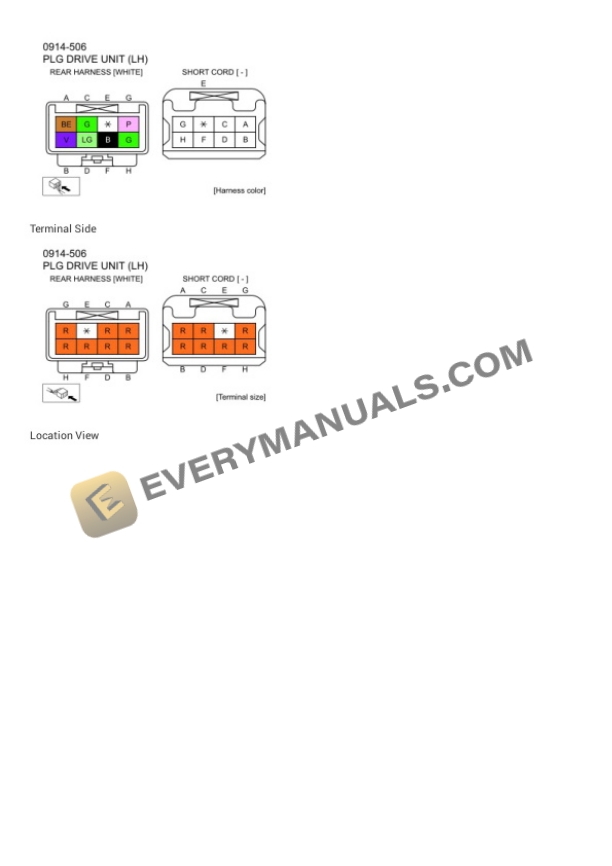 Mazda Truck CX-30 FWD (CANADA) 2020 Electrical Diagrams L4-2.0L (SKYACTIV-G) 7 Mazda Truck CX-30 FWD (CANADA) 2020 Electrical Diagrams L4-2.0L (SKYACTIV-G) - Image 5