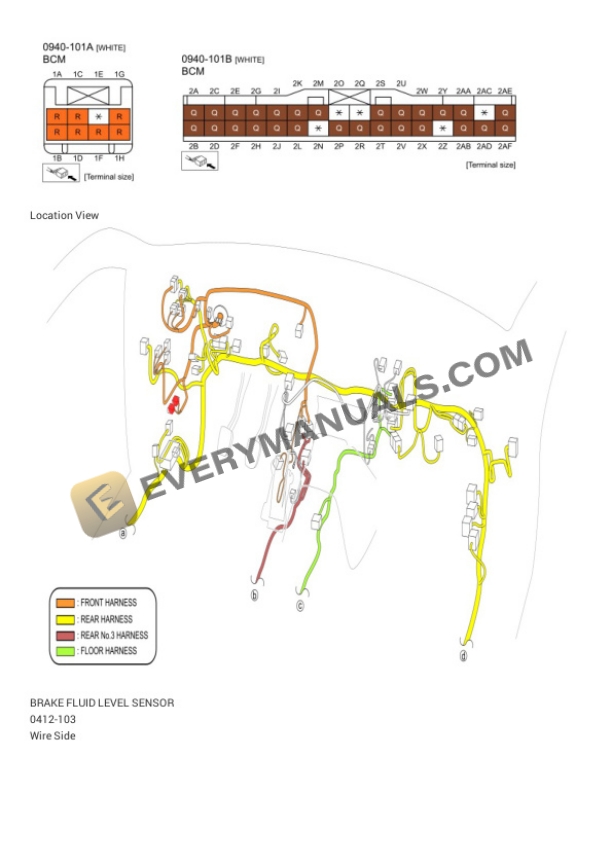 Mazda Truck CX-30 FWD (CANADA) 2021 Electrical Diagrams L4-2.0L (SKYACTIV-G) 4 Mazda Truck CX-30 FWD (CANADA) 2021 Electrical Diagrams L4-2.0L (SKYACTIV-G) - Image 2