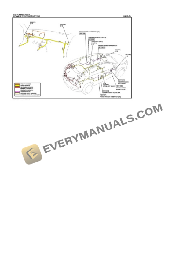 Mazda Truck CX-5 AWD 2014 Electrical Diagrams L4-2.0L (SKYACTIV-G) 7 Mazda Truck CX-5 AWD 2014 Electrical Diagrams L4-2.0L (SKYACTIV-G) - Image 5