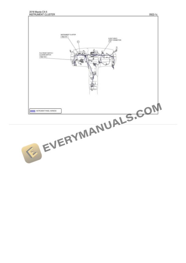 Mazda Truck CX-5 AWD 2018 Electrical Diagrams L4-2.5L (SKYACTIV-G) 6 Mazda Truck CX-5 AWD 2018 Electrical Diagrams L4-2.5L (SKYACTIV-G) - Image 4