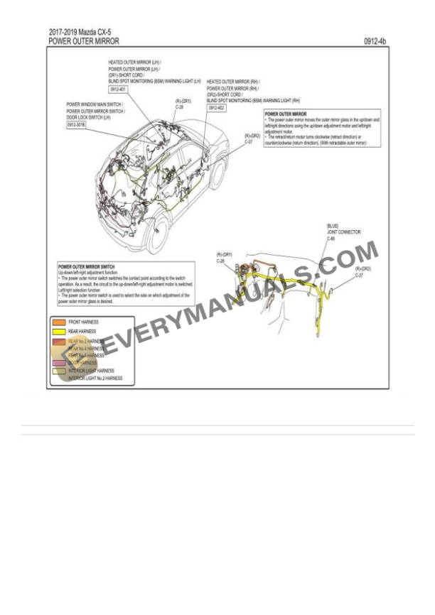 Mazda Truck CX-5 FWD (MEXICO) 2017 Electrical Diagrams L4-2.0L (SKYACTIV-G) 7 Mazda Truck CX-5 FWD (MEXICO) 2017 Electrical Diagrams L4-2.0L (SKYACTIV-G) - Image 5