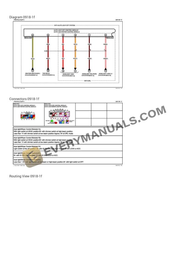 Mazda Truck CX-9 2007 Electrical Diagrams V6-3.5L 6 Mazda Truck CX-9 2007 Electrical Diagrams V6-3.5L - Image 4