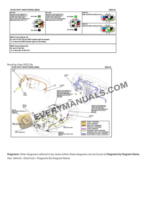 Mazda Truck CX-9 AWD 2008 Electrical Diagrams V6-3.7L 5 Mazda Truck CX-9 AWD 2008 Electrical Diagrams V6-3.7L - Image 3