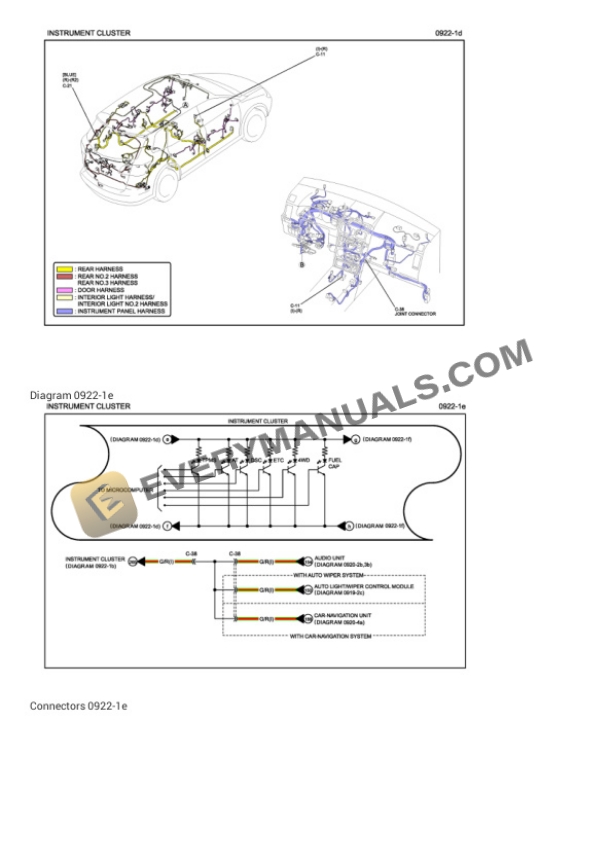 Mazda Truck CX-9 AWD 2008 Electrical Diagrams V6-3.7L 7 Mazda Truck CX-9 AWD 2008 Electrical Diagrams V6-3.7L - Image 5