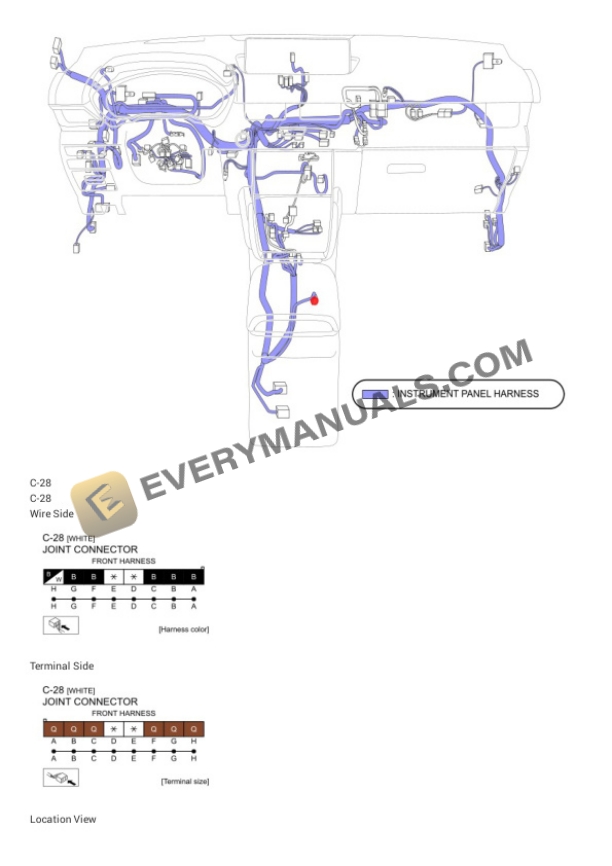Mazda Truck MX-30 FWD 2023 Electrical Diagrams ELE-Electric Engine (e-SKYACTIV) 3 Mazda Truck MX-30 FWD 2023 Electrical Diagrams ELE-Electric Engine (e-SKYACTIV) - Image 2