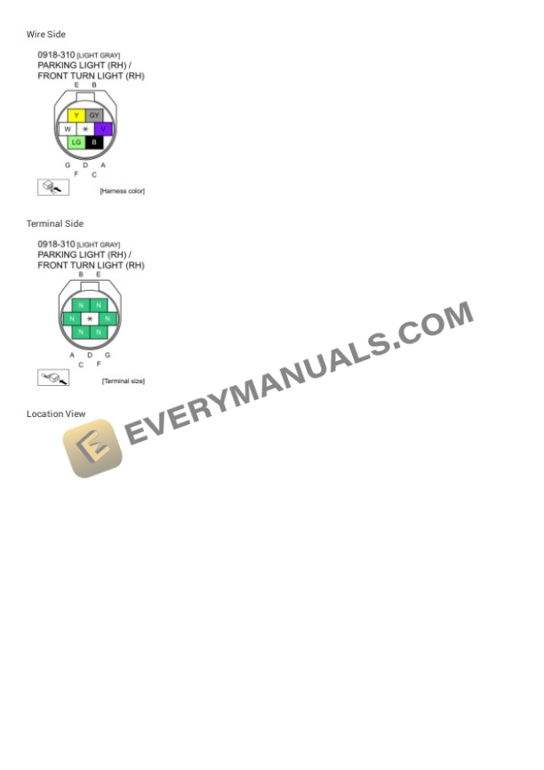 Mazda Truck MX-30 FWD 2023 Electrical Diagrams ELE-Electric Engine (e-SKYACTIV) 5 Mazda Truck MX-30 FWD 2023 Electrical Diagrams ELE-Electric Engine (e-SKYACTIV) - Image 4