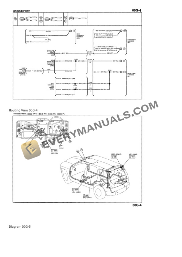 Mazda Truck Tribute 4WD 2008 Electrical Diagrams V6-3.0L 5 Mazda Truck Tribute 4WD 2008 Electrical Diagrams V6-3.0L - Image 3