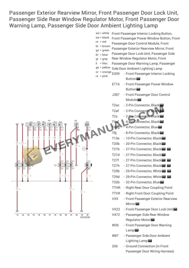 Volkswagen Atlas AWD (CA1) 2020 Electrical Diagrams V6-3.6L (CDVC) 6 Volkswagen Atlas AWD (CA1) 2020 Electrical Diagrams V6-3.6L (CDVC) - Image 4