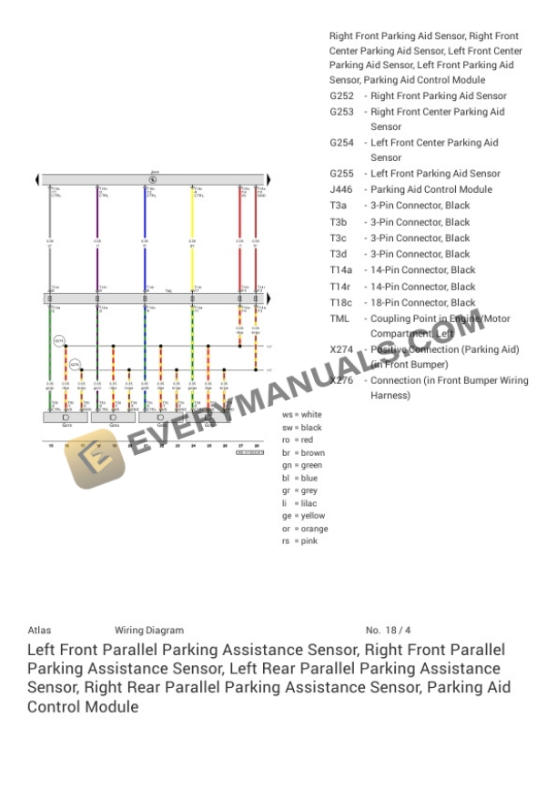 Volkswagen Atlas Cross Sport AWD (CMC) 2022 Electrical Diagrams V6-3.6L (CDVC) 6 Volkswagen Atlas Cross Sport AWD (CMC) 2022 Electrical Diagrams V6-3.6L (CDVC) - Image 4