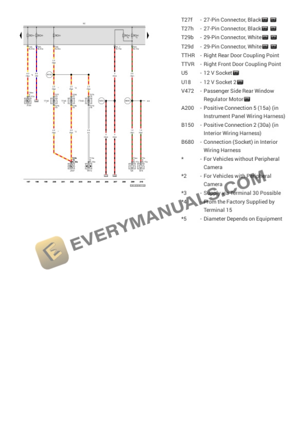 Volkswagen Atlas FWD (CA1) 2018 Electrical Diagrams V6-3.6L (CDVC) 6 Volkswagen Atlas FWD (CA1) 2018 Electrical Diagrams V6-3.6L (CDVC) - Image 4