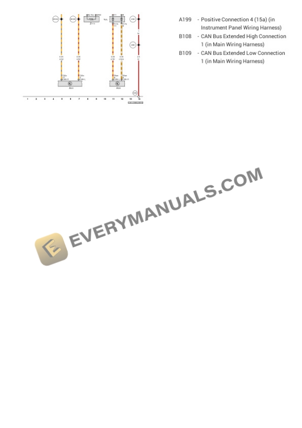 Volkswagen Atlas FWD (CA1) 2020 Electrical Diagrams L4-2.0L Turbo (DCGA) 5 Volkswagen Atlas FWD (CA1) 2020 Electrical Diagrams L4-2.0L Turbo (DCGA) - Image 3