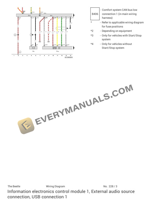 Volkswagen Beetle (5C1) 2016 Electrical Diagrams L4-1.8L Turbo (CPRA) 7 Volkswagen Beetle (5C1) 2016 Electrical Diagrams L4-1.8L Turbo (CPRA) - Image 5