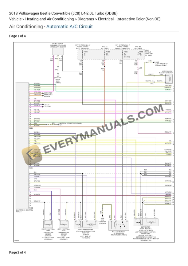 volkswagen beetle convertible 5c8 2018 electrical diagrams l4 20l turbo ddsb 1