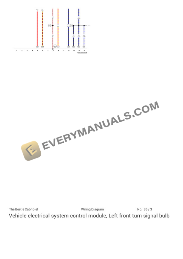 Volkswagen Beetle Convertible (5C8) 2019 Electrical Diagrams L4-2.0L Turbo (DDSA) 6 Volkswagen Beetle Convertible (5C8) 2019 Electrical Diagrams L4-2.0L Turbo (DDSA) - Image 4
