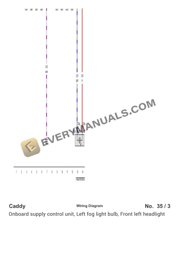 Volkswagen Caddy KO (SBB) (MEXICO) 2022 Electrical Diagrams L4-1.6L (DWYA) 5 Volkswagen Caddy KO (SBB) (MEXICO) 2022 Electrical Diagrams L4-1.6L (DWYA) - Image 3