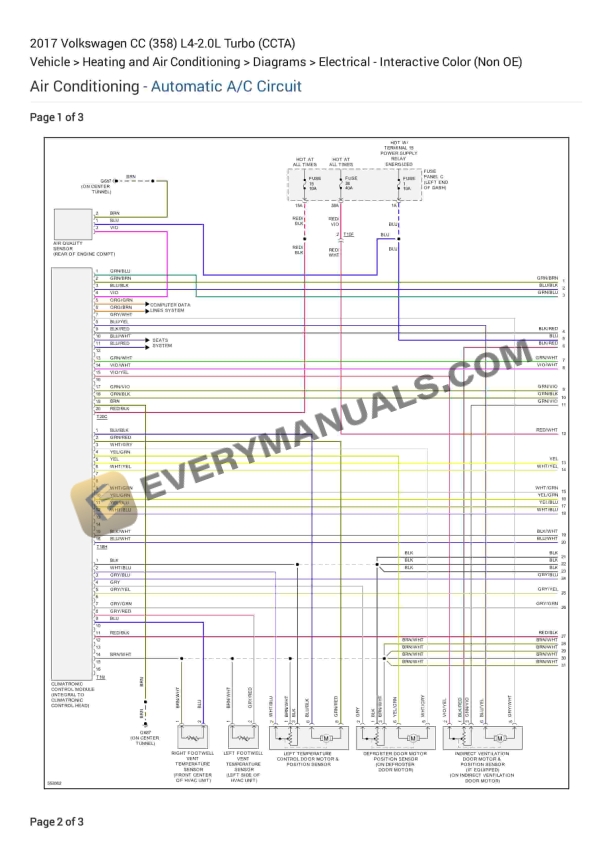 volkswagen cc 358 2017 electrical diagrams l4 20l turbo ccta 1