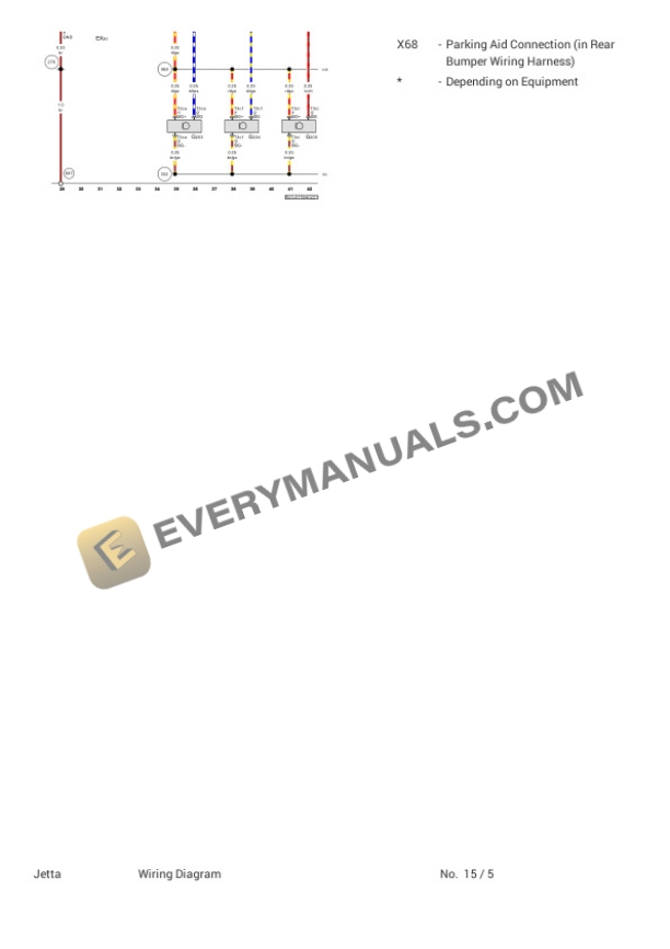 Volkswagen Jetta GLI (BU3) 2021 Electrical Diagrams L4-2.0L Turbo (DKFA) 5 Volkswagen Jetta GLI (BU3) 2021 Electrical Diagrams L4-2.0L Turbo (DKFA) - Image 3