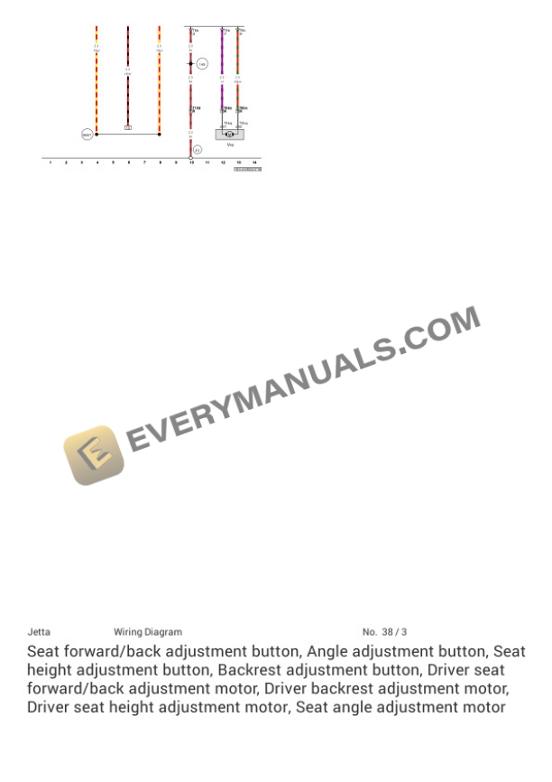Volkswagen Jetta Sedan (163) 2016 Electrical Diagrams L4-1.4L (CNLA) Hybrid 7 Volkswagen Jetta Sedan (163) 2016 Electrical Diagrams L4-1.4L (CNLA) Hybrid - Image 5