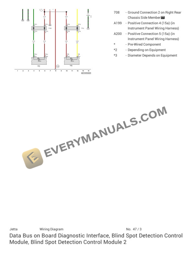 Volkswagen Jetta Sedan (BU3) 2021 Electrical Diagrams L4-1.4L Turbo (DGXA) 5 Volkswagen Jetta Sedan (BU3) 2021 Electrical Diagrams L4-1.4L Turbo (DGXA) - Image 3