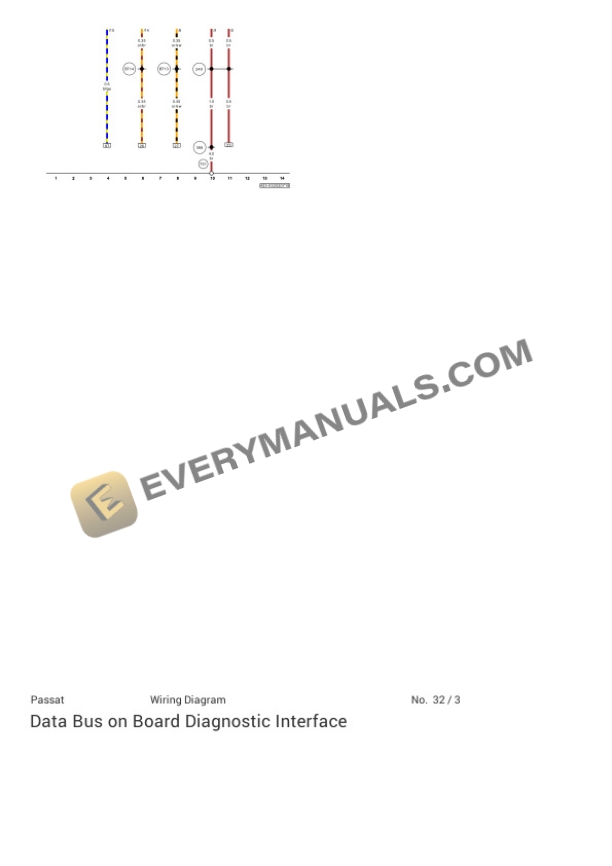 Volkswagen Passat Sedan (A33) 2017 Electrical Diagrams L4-1.8L Turbo (CPRA) 6 Volkswagen Passat Sedan (A33) 2017 Electrical Diagrams L4-1.8L Turbo (CPRA) - Image 4