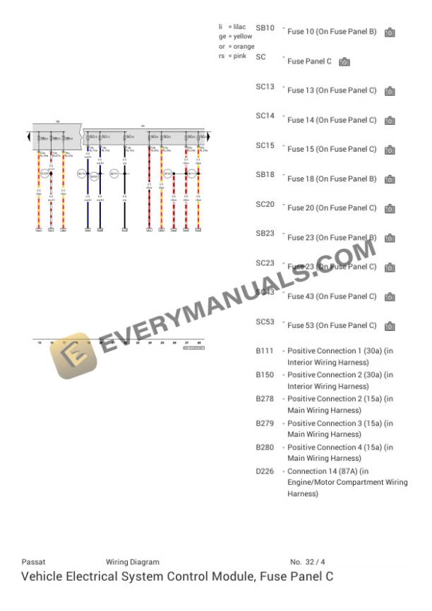 Volkswagen Passat Sedan (A34) 2022 Electrical Diagrams L4-2.0L Turbo (DTEA) 6 Volkswagen Passat Sedan (A34) 2022 Electrical Diagrams L4-2.0L Turbo (DTEA) - Image 4