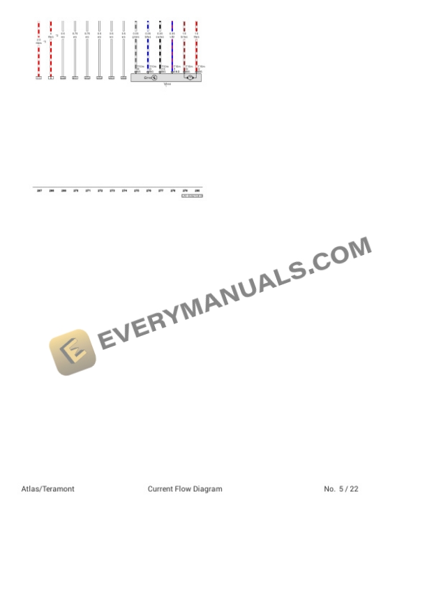 Volkswagen Teramont AWD (CA1) (MEXICO) 2018 Electrical Diagrams V6-3.6L (CDVC) 4 Volkswagen Teramont AWD (CA1) (MEXICO) 2018 Electrical Diagrams V6-3.6L (CDVC) - Image 2