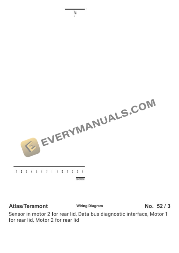Volkswagen Teramont FWD (CA2) (MEXICO) 2021 Electrical Diagrams L4-2.0L Turbo (DCGA) 4 Volkswagen Teramont FWD (CA2) (MEXICO) 2021 Electrical Diagrams L4-2.0L Turbo (DCGA) - Image 2