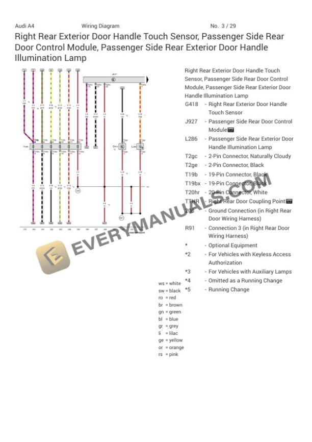 Audi A4 Quattro Allroad 45 (8WJ) 2022 Electrical Diagrams L4-2.0L Turbo (DPAA) MHEV 4 Audi A4 Quattro Allroad 45 (8WJ) 2022 Electrical Diagrams L4-2.0L Turbo (DPAA) MHEV - Image 2