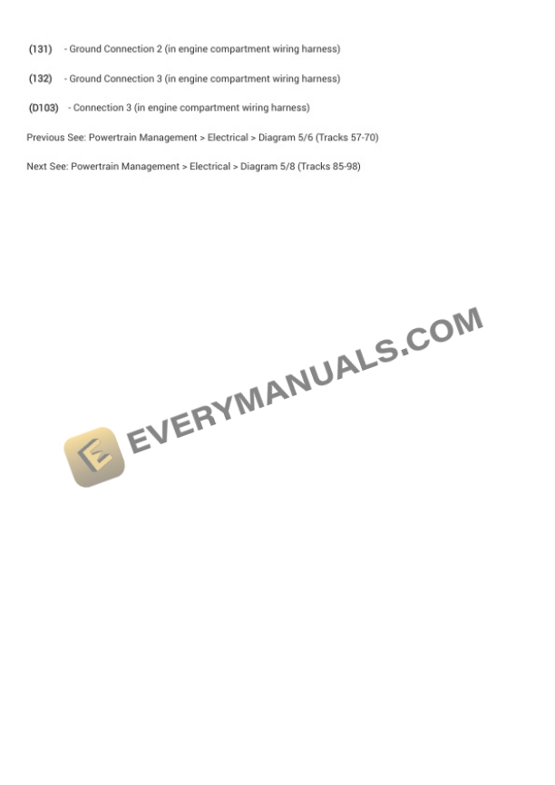 Audi A6 Quattro Wagon (4F5) 2007 Electrical Diagrams V6-3.2L (BKH) 5 Audi A6 Quattro Wagon (4F5) 2007 Electrical Diagrams V6-3.2L (BKH) - Image 3