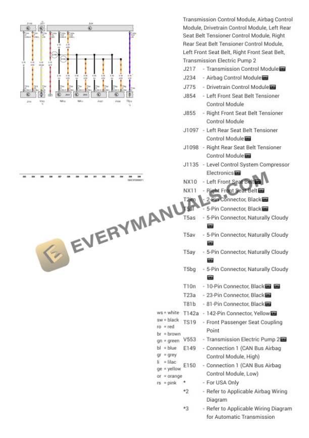 Audi A7 Quattro 55 Sportback (4KA) 2021 Electrical Diagrams V6-3.0L Turbo (DLZA) MHEV 6 Audi A7 Quattro 55 Sportback (4KA) 2021 Electrical Diagrams V6-3.0L Turbo (DLZA) MHEV - Image 4