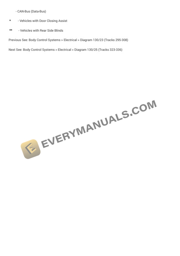 Audi A8 Quattro Sedan (4E2) 2008 Electrical Diagrams V8-4.2L (BVJ) 6 Audi A8 Quattro Sedan (4E2) 2008 Electrical Diagrams V8-4.2L (BVJ) - Image 4