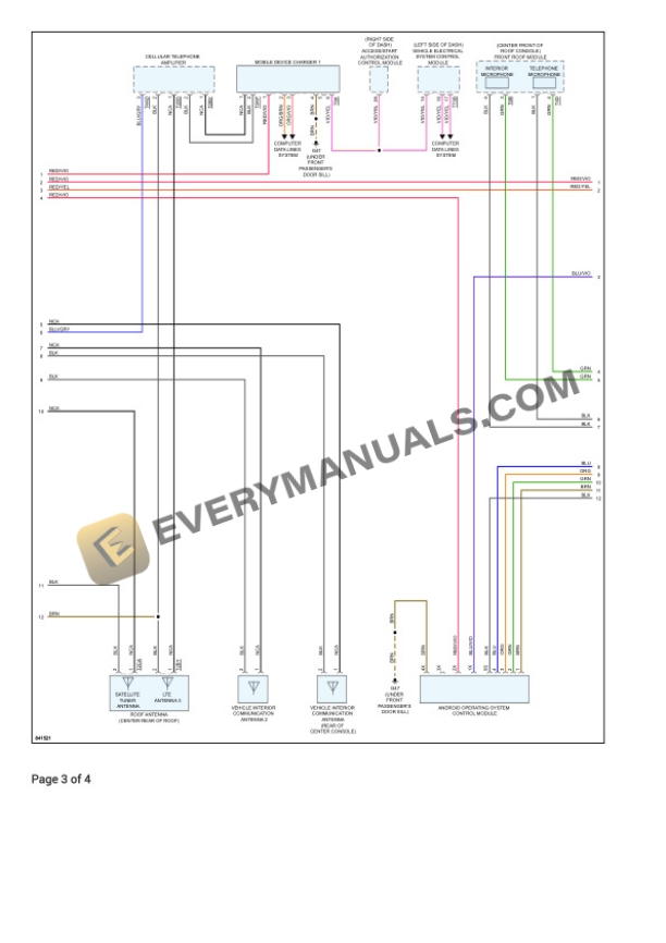 Audi Q3 Quattro 40 (F3B) 2023 Electrical Diagrams L4-2.0L Turbo (DSPA) 7 Audi Q3 Quattro 40 (F3B) 2023 Electrical Diagrams L4-2.0L Turbo (DSPA) - Image 5