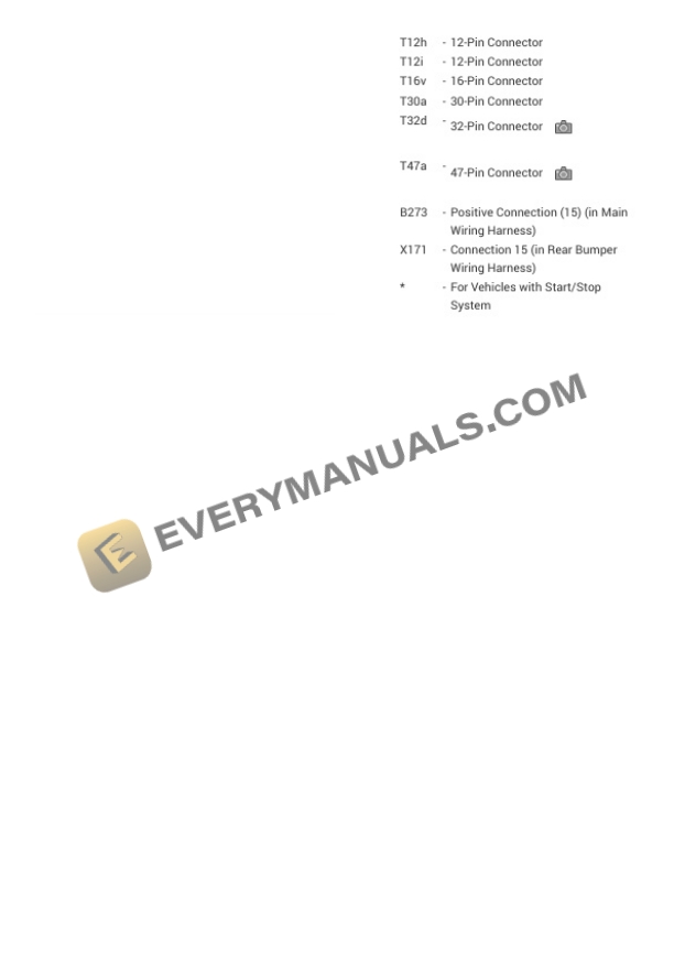 Audi Q5 Quattro (8RB) 2015 Electrical Diagrams L4-2.0L Turbo (CPMB) Flex Fuel 5 Audi Q5 Quattro (8RB) 2015 Electrical Diagrams L4-2.0L Turbo (CPMB) Flex Fuel - Image 3