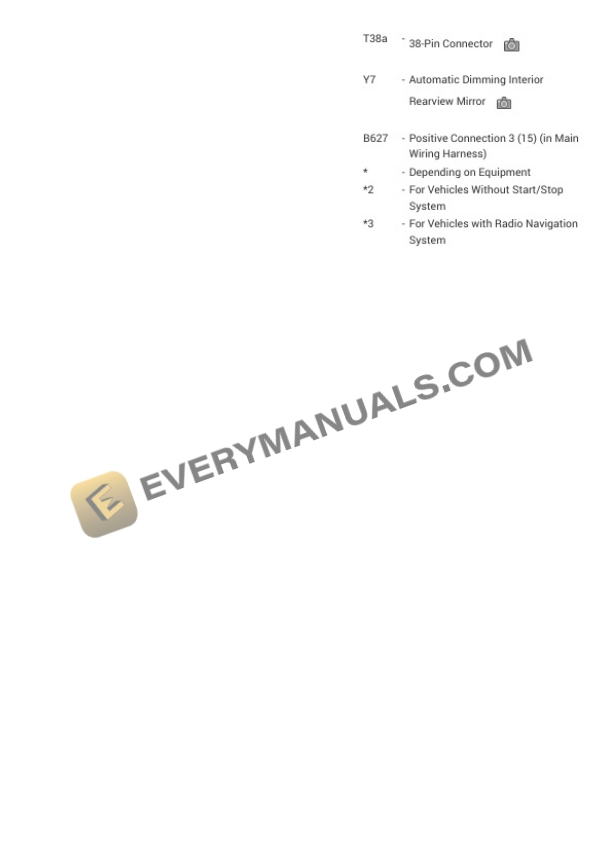 Audi Q5 Quattro (8RB) 2016 Electrical Diagrams V6-3.0L DSL Turbo (CPNB) 5 Audi Q5 Quattro (8RB) 2016 Electrical Diagrams V6-3.0L DSL Turbo (CPNB) - Image 3