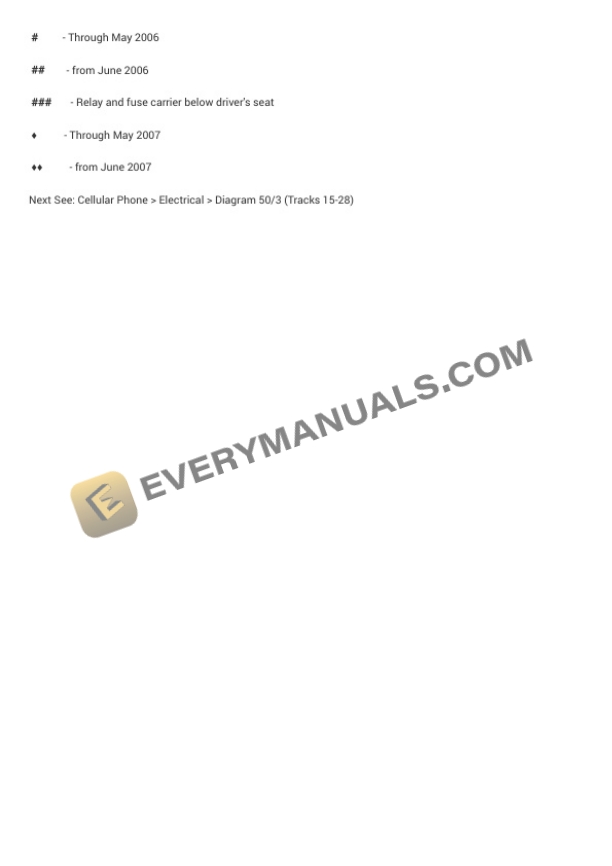 Audi Q7 Quattro (4LB) 2012 Electrical Diagrams V6-3.0L DSL Turbo (CATA) 4 Audi Q7 Quattro (4LB) 2012 Electrical Diagrams V6-3.0L DSL Turbo (CATA) - Image 2