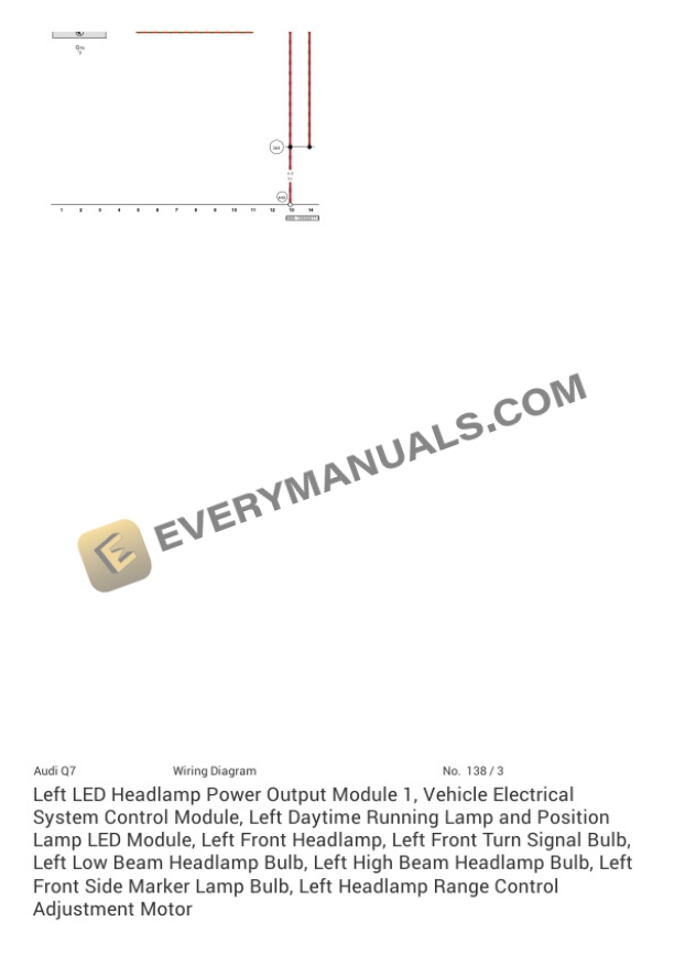 Audi Q7 Quattro (4MG) 2020 Electrical Diagrams L4-2.0L Turbo (DMFB) 5 Audi Q7 Quattro (4MG) 2020 Electrical Diagrams L4-2.0L Turbo (DMFB) - Image 3