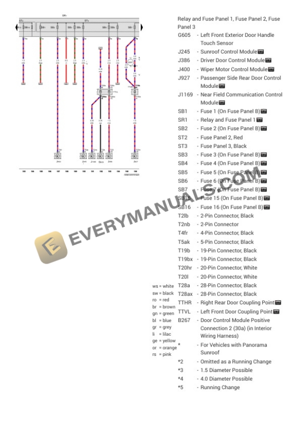 Audi S4 Quattro Sedan (8WC) 2023 Electrical Diagrams V6-3.0L Turbo (CWGD) 7 Audi S4 Quattro Sedan (8WC) 2023 Electrical Diagrams V6-3.0L Turbo (CWGD) - Image 5