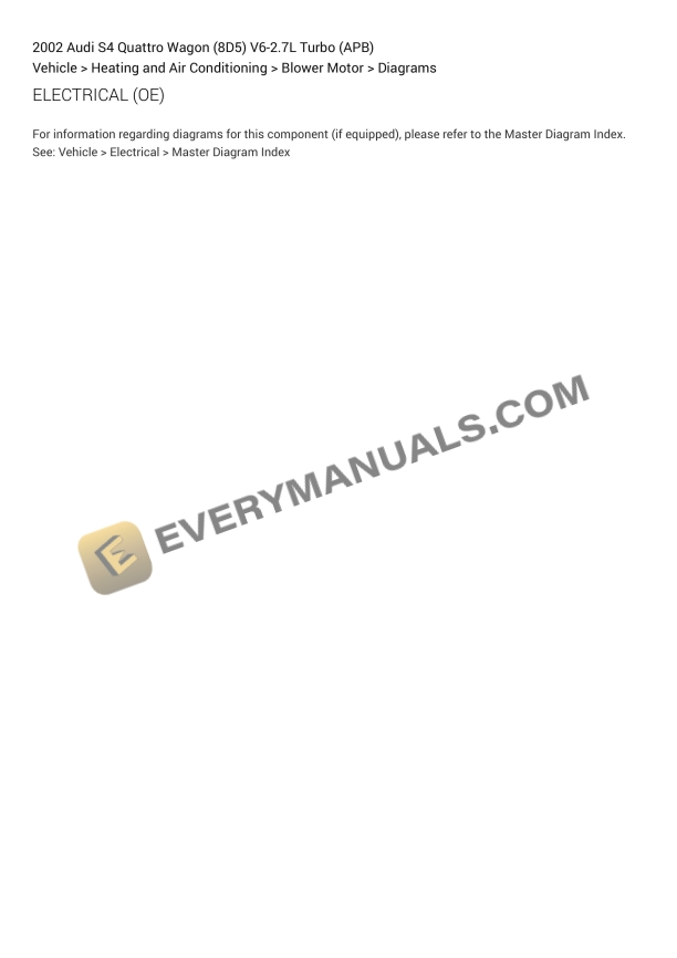 audi s4 quattro wagon 8d5 2002 electrical diagrams v6 27l turbo apb 1