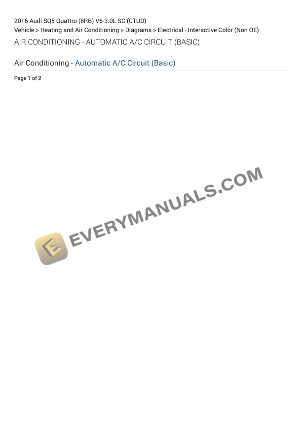 audi sq5 quattro 8rb 2016 electrical diagrams v6 30l sc ctud 1
