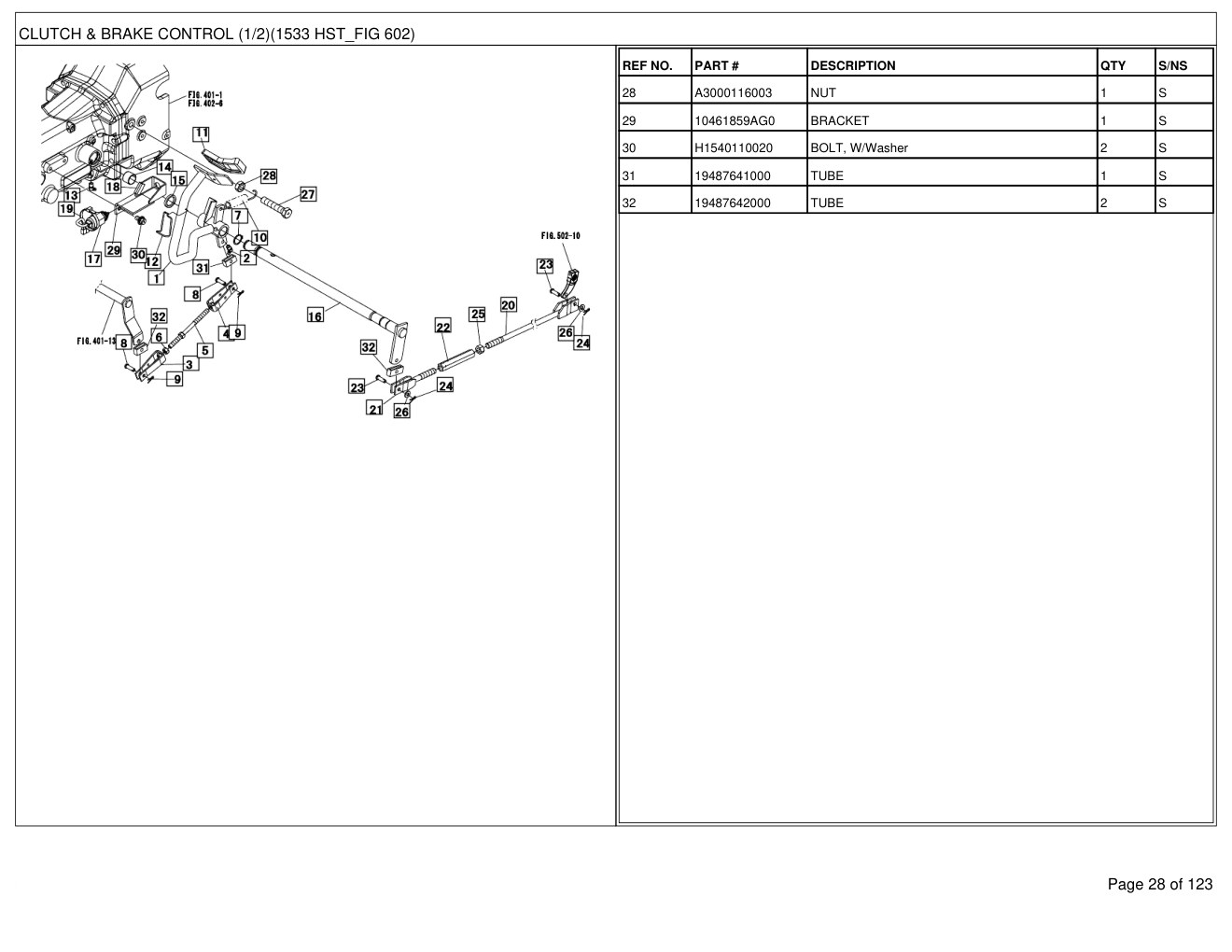 Mahindra 1533 4WD HST T4 Tractor Parts Manual 2 Mahindra 1533 4WD HST T4 Tractor Parts Manual - Image 2