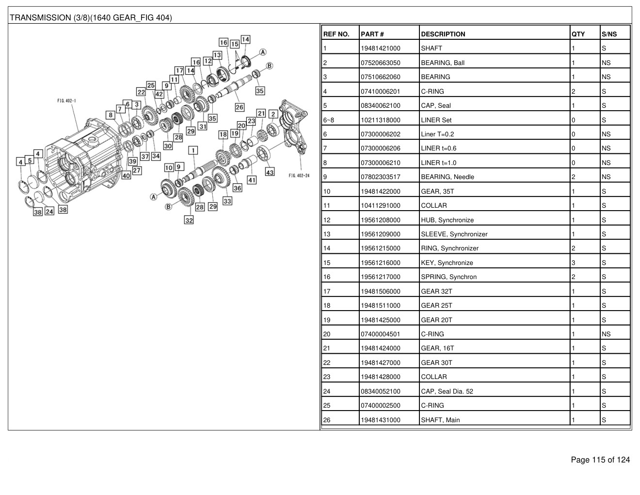 Mahindra 1640 Gear Tractor Parts Manual 3 Mahindra 1640 Gear Tractor Parts Manual - Image 3
