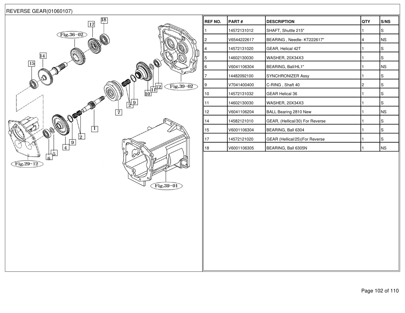 Mahindra 2310 4WD Gear Tractor Parts Manual 3 Mahindra 2310 4WD Gear Tractor Parts Manual - Image 3