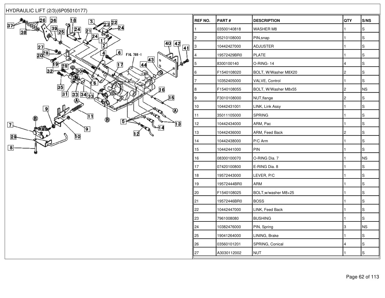 Mahindra 2415 Gear Tractor Parts Manual 2 Mahindra 2415 Gear Tractor Parts Manual - Image 2