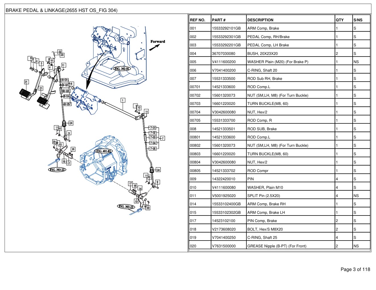 Mahindra 2655 HST OS Tractor Parts Manual 2 Mahindra 2655 HST OS Tractor Parts Manual - Image 2