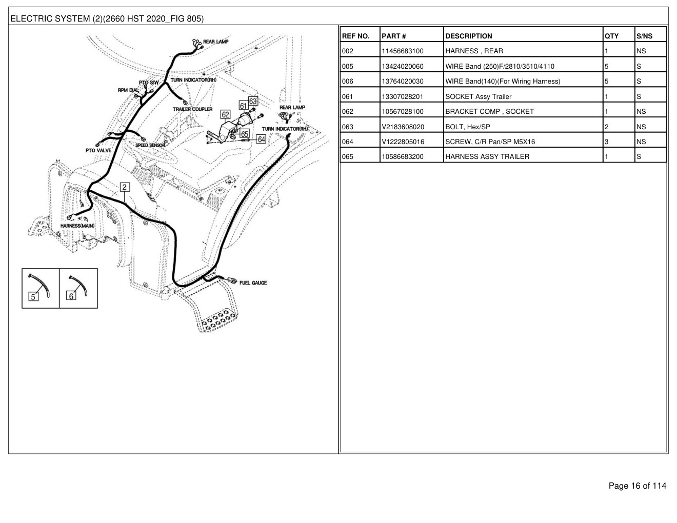 Mahindra 2660 HST Tractor Parts Manual 2 Mahindra 2660 HST Tractor Parts Manual - Image 2
