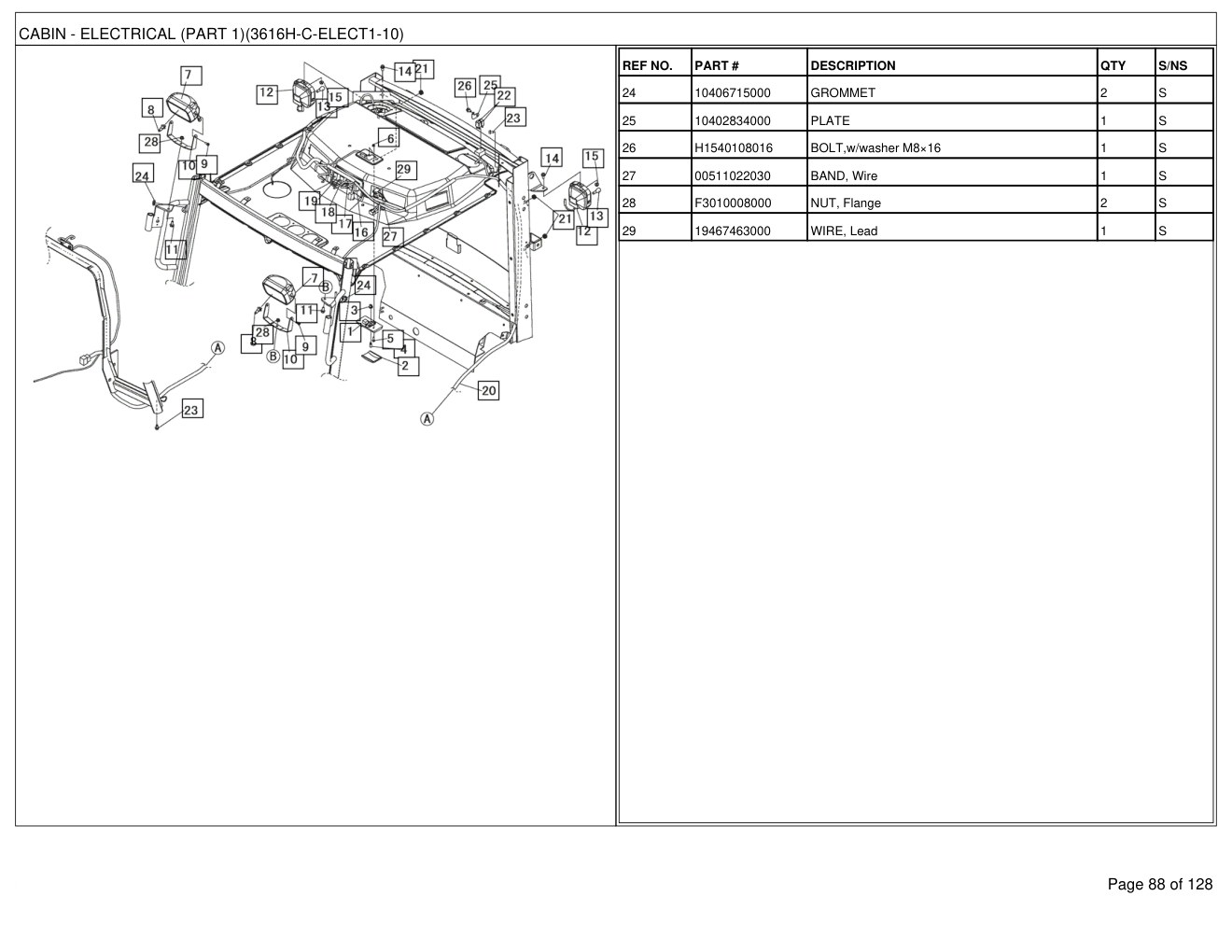 Mahindra 3616 HST Cabin Tractor Parts Manual 3 Mahindra 3616 HST Cabin Tractor Parts Manual - Image 3