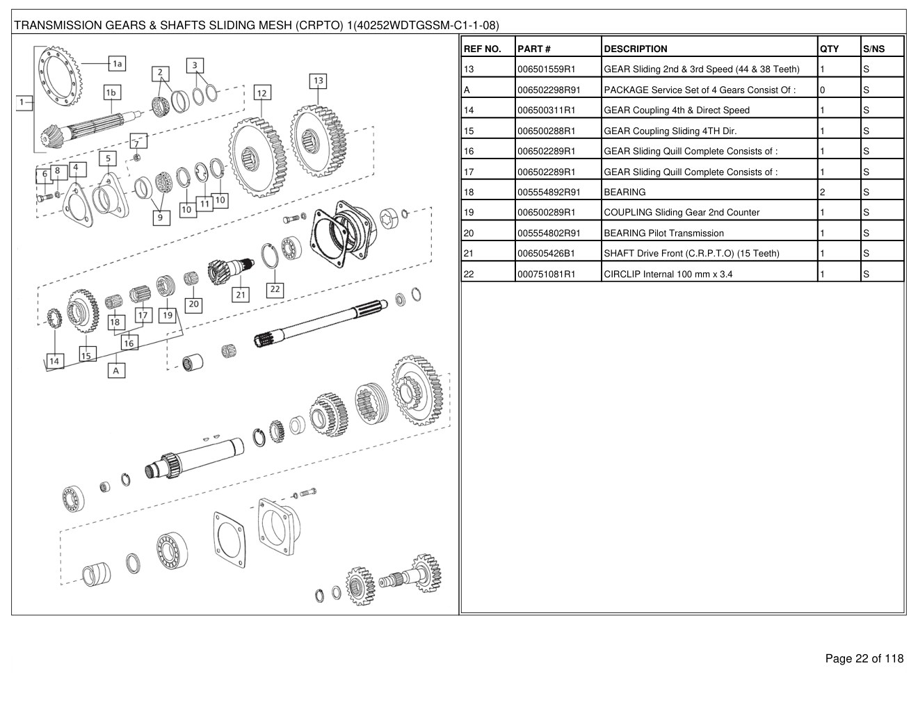 Mahindra 4025 2WD-T4 Tractor Parts Manual 2 Mahindra 4025 2WD-T4 Tractor Parts Manual - Image 2