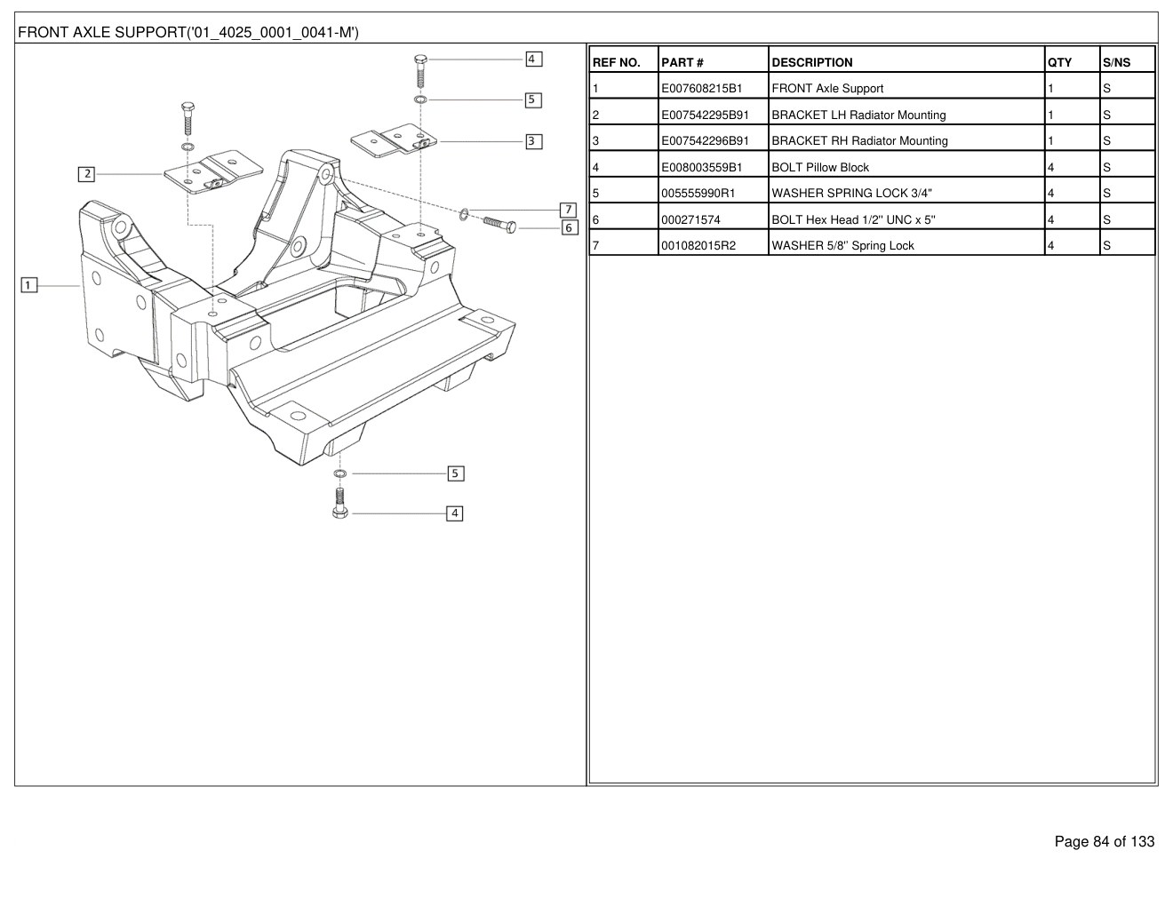 Mahindra 4025 4WD T4 Tractor Parts Manual 3 Mahindra 4025 4WD T4 Tractor Parts Manual - Image 3
