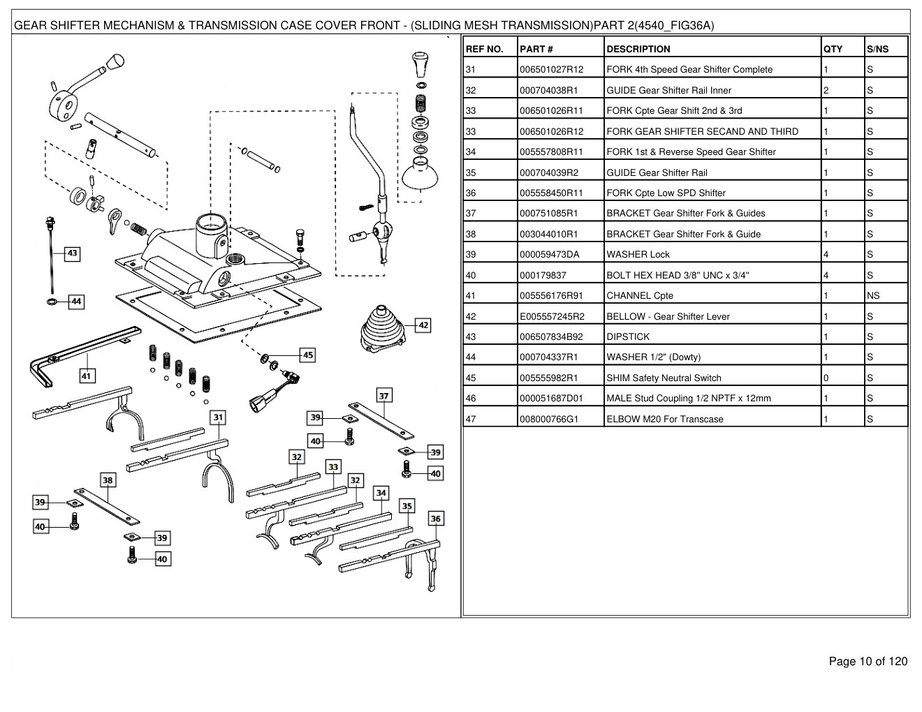 Mahindra 4540 2WD-T4 Tractor Parts Manual 2 Mahindra 4540 2WD-T4 Tractor Parts Manual - Image 2